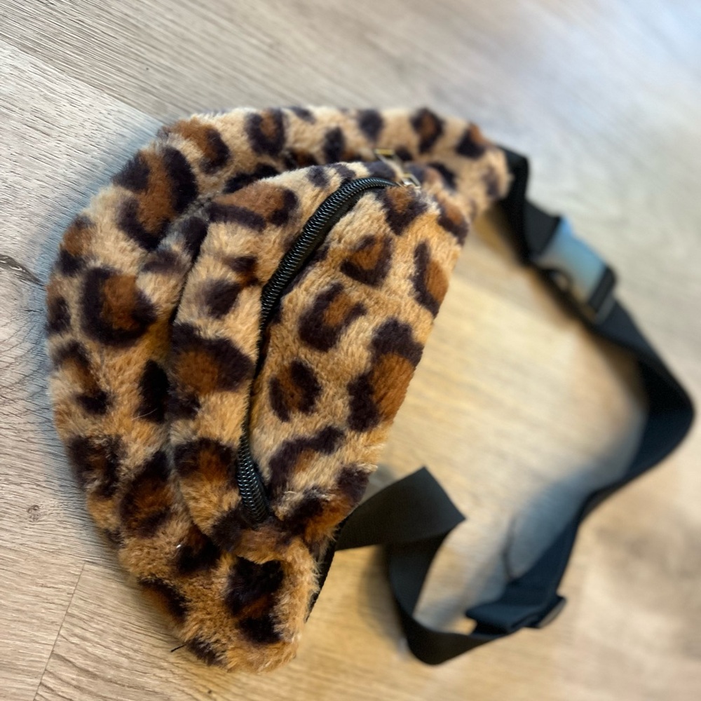 Leopard Print Fanny Pack